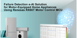 e-AI Solution for Motor-Equipped Home Appliances