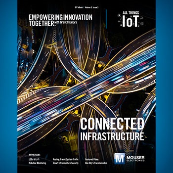 Mouser Electronics Releases New All Things IoT eBook Looking at the Future of Connected Infrastructure