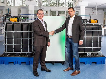CMBlu and MANN+HUMMEL partner up on sustainable large-scale battery storage for the energy transition Organic Flow Battery