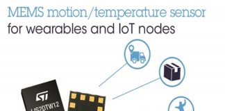 MEMS Chip Accelerometer with Temperature Sensor