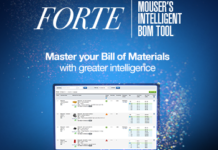 Mouser’s Revolutionary BOM Tool, FORTE, Gives Engineers and Buyers More Power to Select and Purchase
