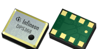 Ultra-small barometric pressure sensor DPS368