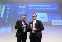 Huawei Wins Intersolar AWARD at Intersolar 2019