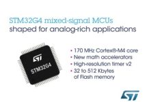 STM32G4 MCUs with math accelerators & stronger protection for next-gen digital power applications STM32G4 MCUs