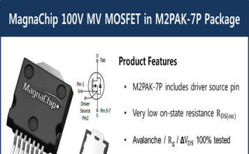 MagnaChip’s 100V MOSFET designed for e-Bike market 100V MOSFET