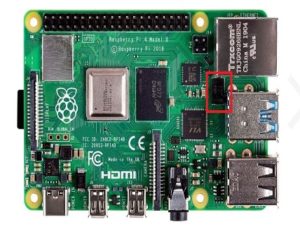 Raspberry Pi microcomputer