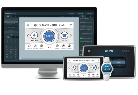New update on TouchGFX, a Free graphical user interface designer Tool