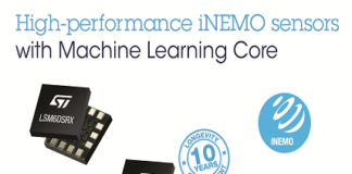 Machine-Learning Core iNEMO Sensors