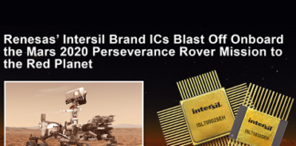 Intersil Rad-Hard ICs Onboard the Mars Perseverance Rover