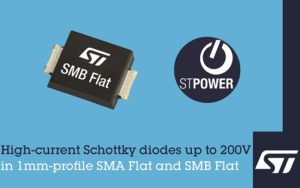ST Low Profile SM Schottky diodes