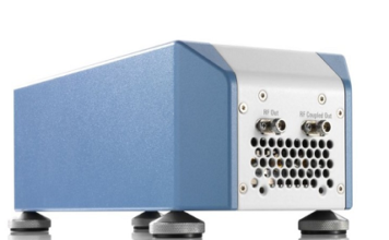 Q/V band RF upconverter for testing satellite payloads RF upconverter