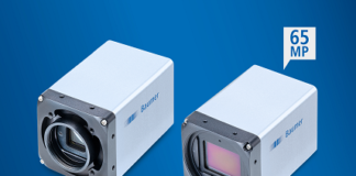 10 GigE cameras with 65 MP Gpixel sensors