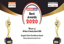 Mouser's Supply Chain Excellence Award