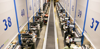 Mouser Distribution Center Automation