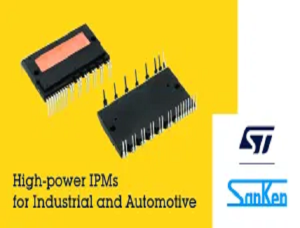 St Power Module STGIK50CH65T: 1st ST / Sanken Intelligent Power Module at 650 V / 50 A