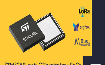 STM32WL LoRa-Compatible Wireless SoC Family ready for Mass Market wireless system-on-chip (SoC)
