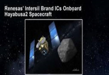 Renesas Intersil Brand ICs Onboard Hayabusa2 Spacecraft Renesas Intersil Brand ICs
