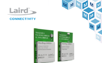 Laird Connectivity Sterling-LWB5 Modules now at Mouser Sterling-LWB5 Modules