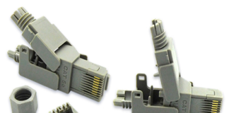 RJ45 Punch Down Modular Plug