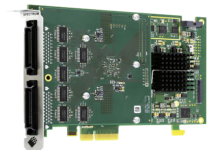 Digital I/O card with 32 channels and 125 MS/s for logic analysis or pattern generation