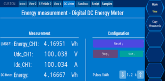 DC meter test systems