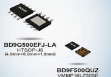 Buck DC/DC converter ICs with built-in MOSFET