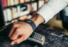 Wristband for contactless payment