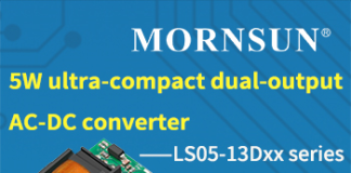 5W ultra-compact dual-output AC-DC Converter