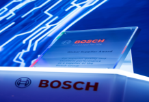 Bosch Global Supplier Award.