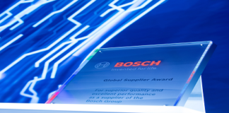 Bosch Global Supplier Award.