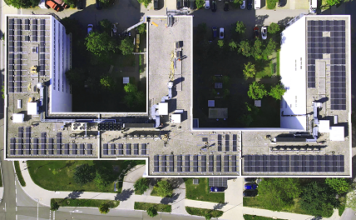 Panasonic Industry relies on sustainable energy generation at the Ottobrunn site PV installation