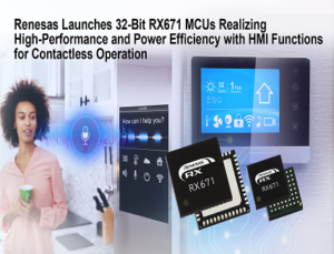 32-bit Microcontrollers (MCUs) with HMI Functions