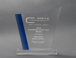 Digi-Key Electronics Named Distributor of the Year