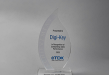 Digi-Key Recognized for Outstanding Sales Performance by TDK-Lambda Digi-Key Recognized for Outstanding Sales Performance