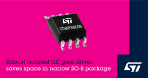 Isolated SiC Gate Driver in SO-8 Package