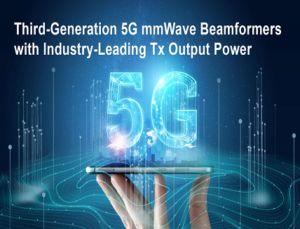 5G mmWave Beamformers with Transmitter Output Power