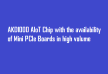 AKD1000 AIoT Chip with the availability of Mini PCIe Boards in high volume