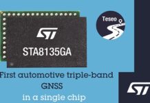 First Automotive triple band GNSS