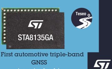 First Automotive triple band GNSS