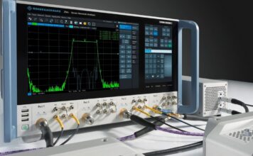 The R&S ZNA connected to R&S ZC170 frequency extenders allows S-parameter measurements in the D-band.