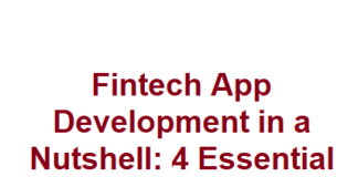 Fintech App Development
