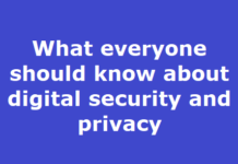 digital security and privacy