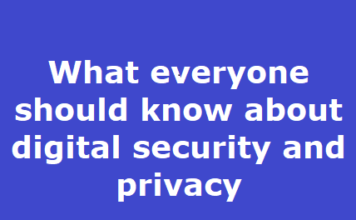 digital security and privacy