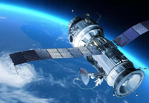 Starlink satellites in space