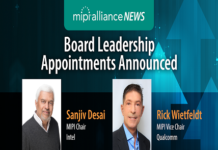MIPI Alliance Announces Board Leadership Appointments