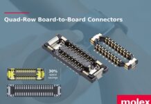 Quad-Row Board-to-Board Connectors