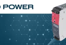 DIN rail-mounted power supplies