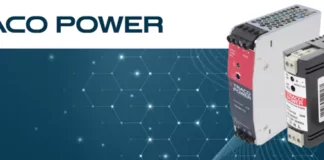 DIN rail-mounted power supplies