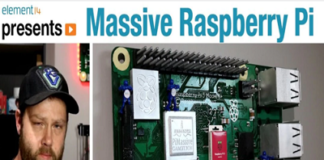 Massive raspberry Pi