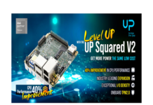 AAEON’ UP Squared V2 offers 40% Greater CPU Performance & Twice the Graphics Capability UP Squared V2